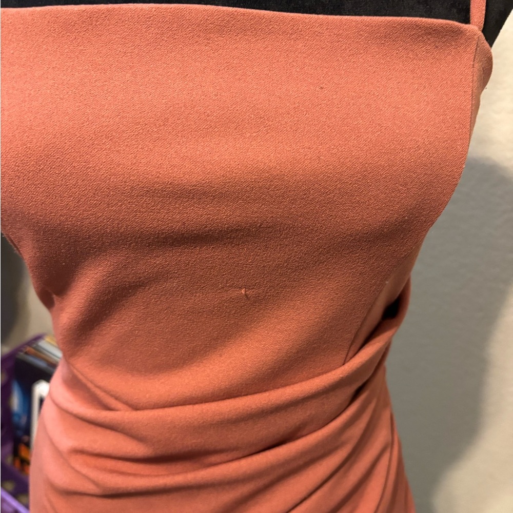 Windsor Rust Mini Dress - Picture 2 of 4